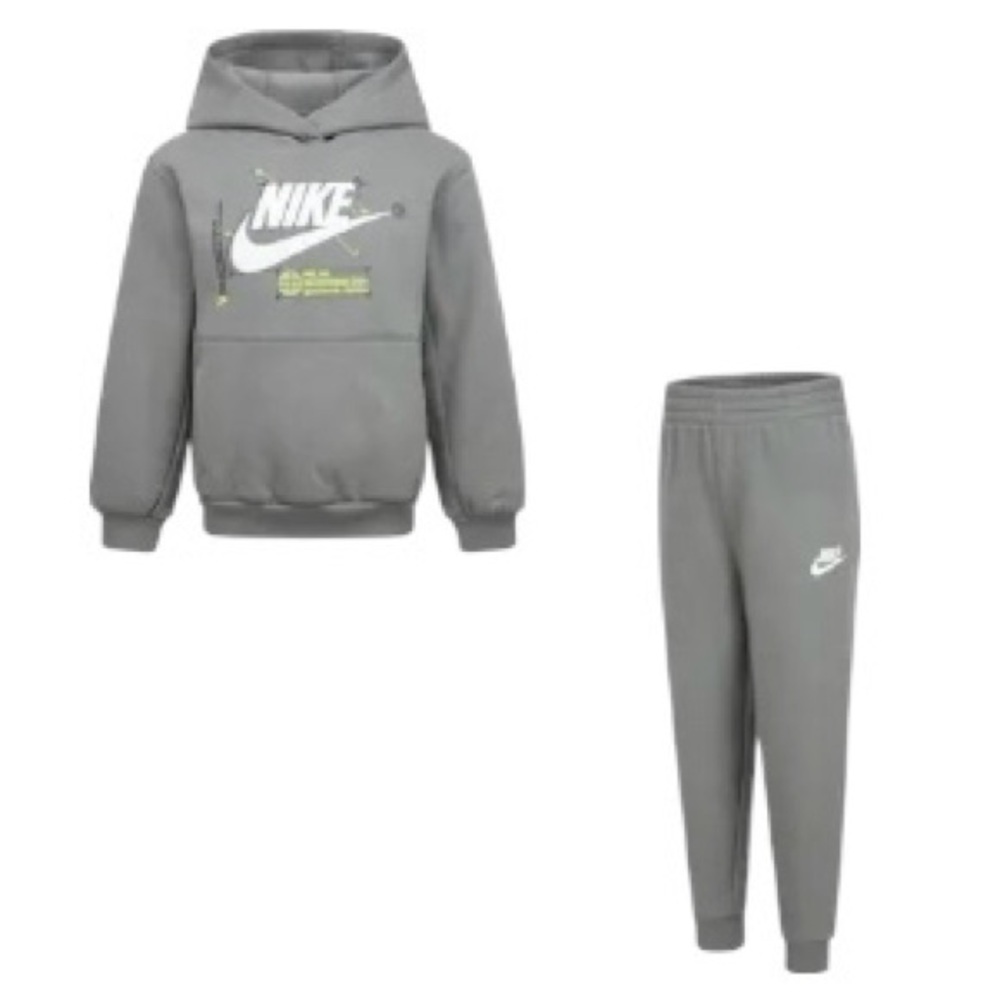 Nike Futura Wrap Hoodie & Jogger Outfit Set
